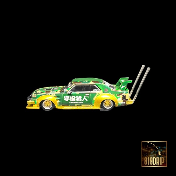Bape x Poprace Skyline C210 Model Car - Picture 2 of 14